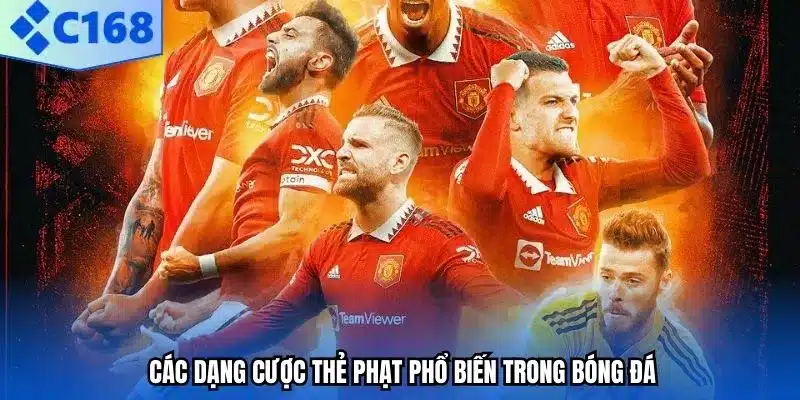 Các dạng cược thẻ phạt phổ biến trong bóng đá
