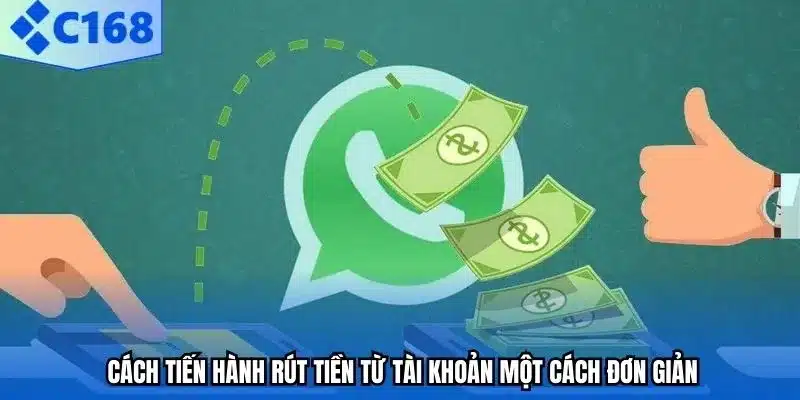 Cách tiến hành rút tiền từ tài khoản một cách đơn giản