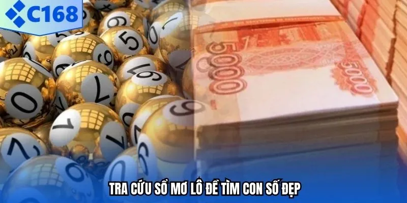 Tra cứu sổ mơ lô đề tìm con số đẹp.