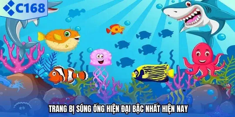Trang bị súng ống hiện đại bậc nhất hiện nay.